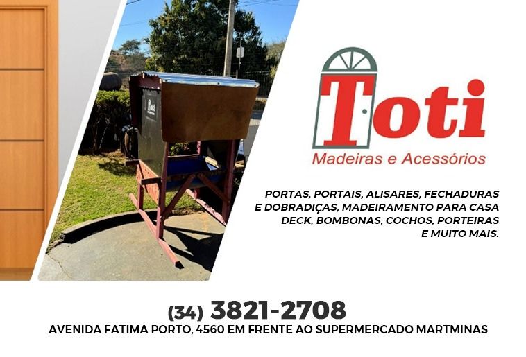 Banner TOTI MADEIRAS E ACESSÓRIOS